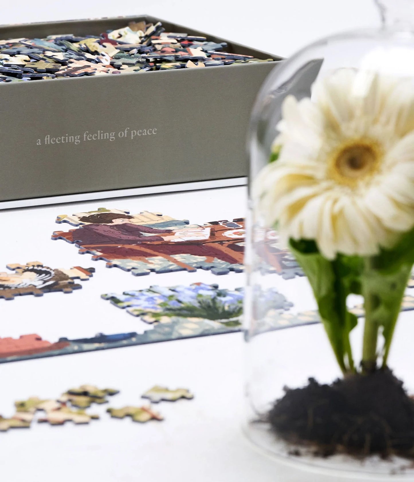 Load image into Gallery viewer, Jardin d’hiver Puzzle by Lida Ziruffo
